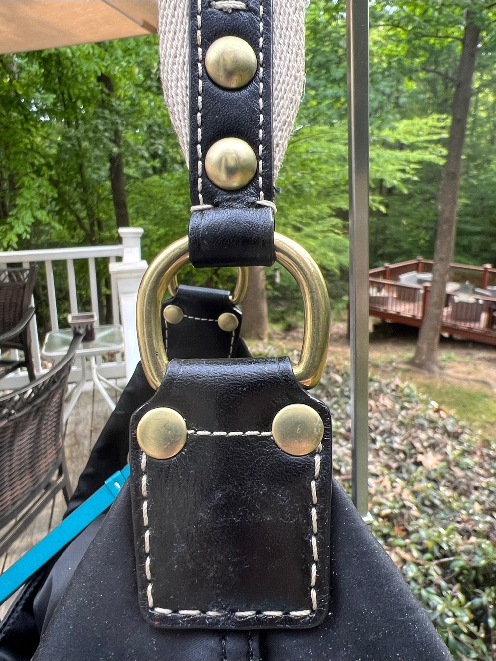 COACH nylon Black Mini Hobo Bag - Picture 6 of 16